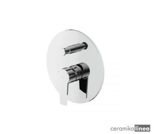 Oltens Jog bateria wannowo-prysznicowa podtynkowa kompletna chrom 34103100
