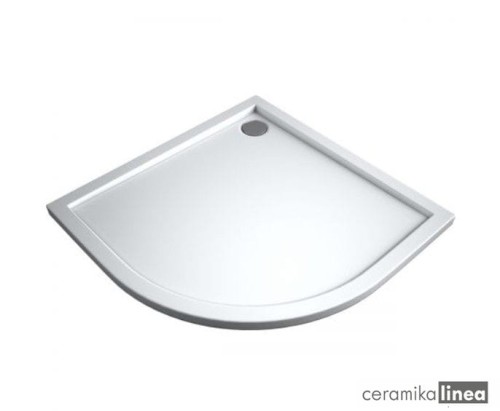 Oltens Superior brodzik półokragły 90x90 cm akrylowy biały 16002000.jpg