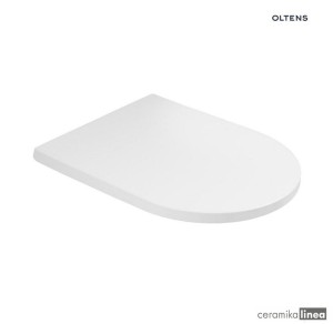 Oltens Hamnes deska sedesowa twarda wolnoopadająca biała 45109000