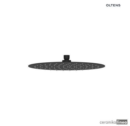 Oltens Vindel deszczownica 30 cm okrągła czarny mat 37000300.jpg