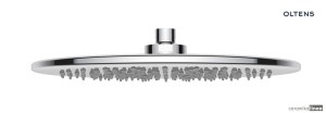 Oltens Sondera deszczownica 30 cm okrągła chrom 37002100