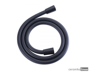 Oltens Ronneby wąż prysznicowy 125 cm czarny mat 37200301