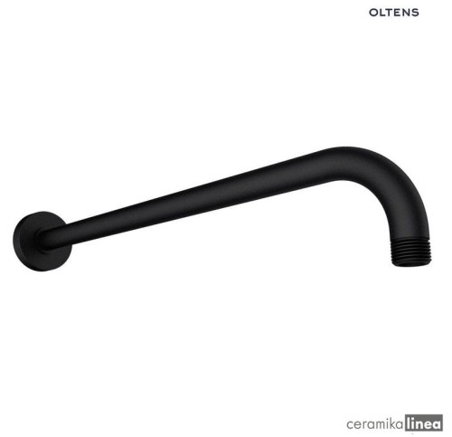 Oltens Lagan ramię deszczownicy 40 cm okrągłe czarny mat 39400300.jpg