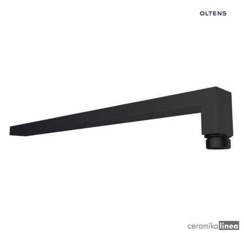 Oltens Lagan (S) ramię deszczownicy 40 cm prostokątne czarny mat 39401300.jpg