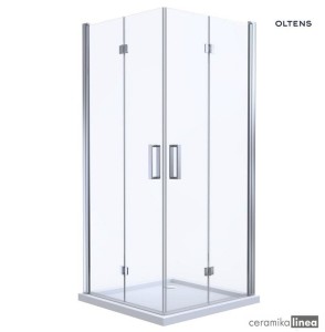 Oltens Byske kabina prysznicowa 80x80 cm kwadratowa 20001100