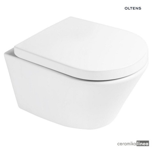 Zestaw Oltens Jog miska WC wisząca PureRim z deską wolnoopadającą 42004000.jpg