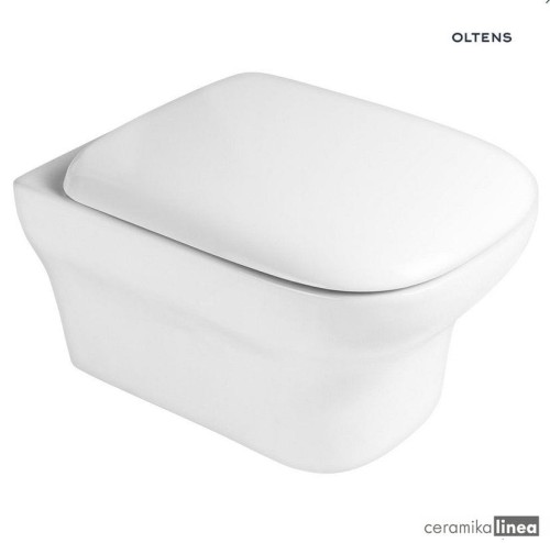 Zestaw Oltens Gulfoss miska WC wisząca PureRim z deską wolnoopadającą 42008000.jpg