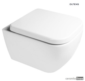 Oltens Vernal miska WC wisząca z powłoką SmartClean biała 42602000