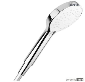 Oltens Driva EasyClick słuchawka prysznicowa chrom/biały 37101110