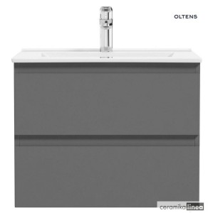 Oltens Vernal szafka 60 cm podumywalkowa wisząca grafit 60000400