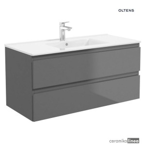 Oltens Vernal szafka 100 cm podumywalkowa wisząca grafit 60002400