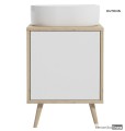 Oltens Hedvig szafka 50 cm podumywalkowa wisząca biały połysk dąb nova 60202060.jpg