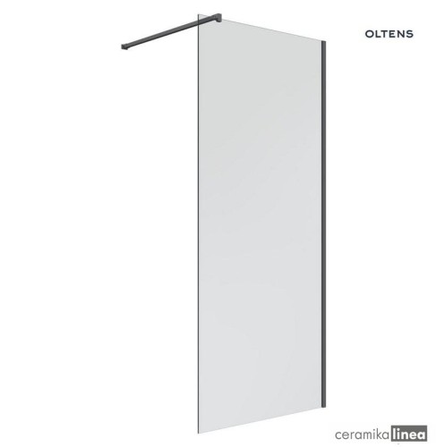 Oltens Bo ścianka prysznicowa Walk-In 120 cm profil czarny mat 22004300.jpg
