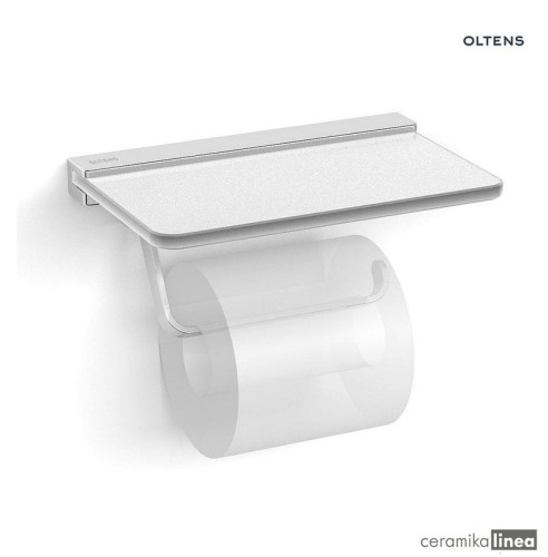 Oltens Vernal uchwyt na papier toaletowy z półką chrom 81110100.jpg