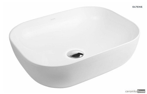Oltens Josen umywalka 50x39,5 cm nablatowa biała 40305000.jpg
