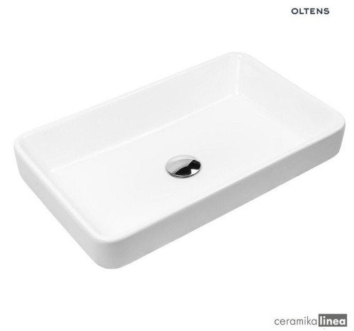 Oltens Fossa umywalka 55x34 cm nablatowa z powłoką SmartClean biała 40801000.jpg