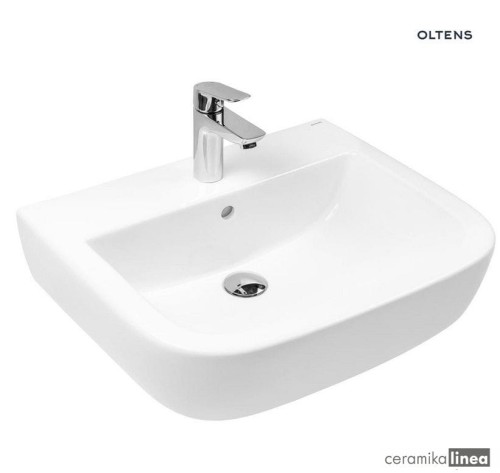 Oltens Vernal umywalka 56x45 cm wisząca z powłoką SmartClean biała 41502000.jpg