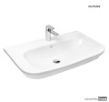 Oltens Gulfoss umywalka 80x46 cm nablatowa częściowo wpuszczana z powłoką SmartClean biała 41902000.jpg