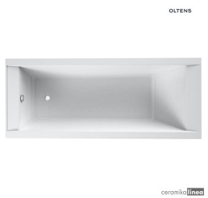 Oltens Langfoss wanna prostokątna 170x75 cm akrylowa biała 10005000