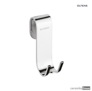 Oltens Glomma wieszak na ręcznik na szybę chrom 80007100