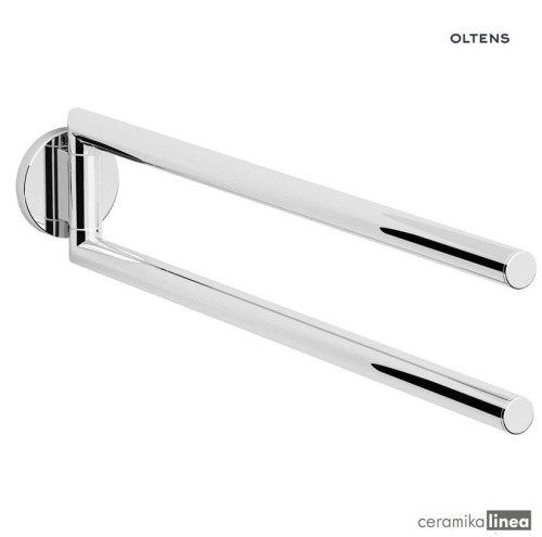 Oltens Gulfoss wieszak na ręcznik 40 cm dwuramienny chrom 80105100.jpg