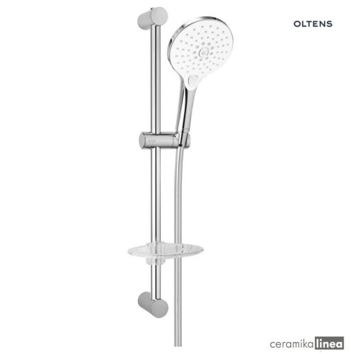 Oltens Saxan EasyClick Alling 60 zestaw prysznicowy z mydelniczką chrom&amp;biały 36003110.jpg