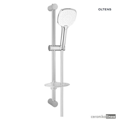 Oltens Driva EasyClick (S) Alling 60 zestaw prysznicowy z mydelniczką chrom&amp;biały 36005110.jpg
