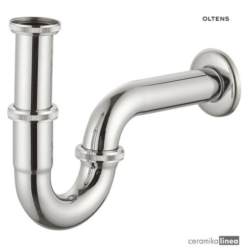 Oltens Lyse syfon umywalkowy mosiężny rurowy chrom 02501100.jpg