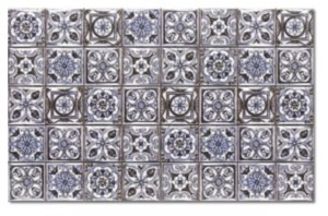 Argenta Glazura NOVUM Blue 25x40 gat.1  (op 1,5 m2)