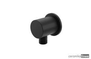 przyłącze wody 1/2" czarne Experience Black QW166EB  Kohlman