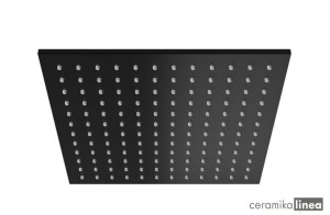 deszczownica kwadratowa Q25 czarna Experience Black Q25EB  Kohlman