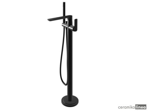 bateria wannowa wolnostojąca czarna Experience Black QF1165EB.jpg