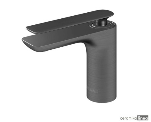 bateria umywalkowa sztorcowa czarna Experience Gray QB100EG.jpg