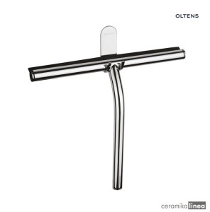 Oltens Glomma ściągaczka do wody z uchwytem chrom 99001100