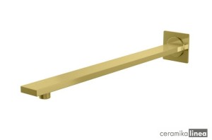 Experience Gold Ramię ścienne do deszczownicy kwadratowe - 38 cm WQEGD  Kohlman