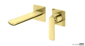 Experience Gold Podtynkowa bateria umywalkowa QW180EGD  Kohlman