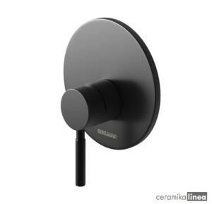 Roxin Black Podtynkowa bateria prysznicowa czarna QW220RB Kohlman