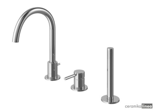 Roxin 3-otworowa bateria wannowa z obrotową wylewką QB241RN.jpg