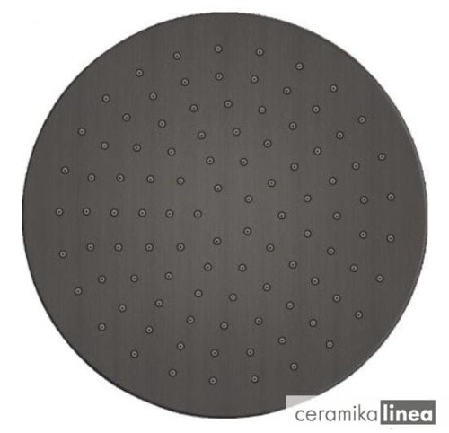 STREAM DESZCZOWNICA, PVD BLACK,  okragła, śr. 25 cm, mosiądz pokyty PVD czarny 79006810N2 TEKA.jpg