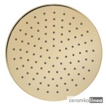STREAM DESZCZOWNICA, PVD GOLD, okragła, śr. 25 cm, mosiądz pokyty PVD złoto 79006810G2 TEKA Promocja