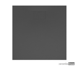 BRODZIK KOMPOZYTOWY KWADRATOWY, CZARNY BREX.1102.100.100.BLN