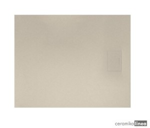 BRODZIK KOMPOZYTOWY PROSTOKĄTNY, CAPPUCINO BREX.1103.100.080.CAN