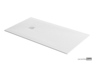 BRODZIK KOMPOZYTOWY PROSTOKĄTNY, BIAŁY ARDA BREX.1503.160.090.WHN