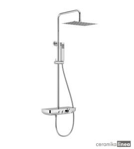 ZESTAW PRYSZNICOWY RAIN KROTOS AREX.8080CR