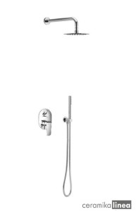 ZESTAW PRYSZNICOWO - WANNOWY PODTYNKOWY CLEVER ARAC.SET.4145CR