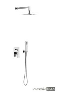 Zestaw prysznicowo - wannowy podtynkowy KERIA AREX.SET.2045CR