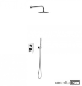 ZESTAW PRYSZNICOWO - WANNOWY PODTYNKOWY OXALIA AREX.SET.9045CR