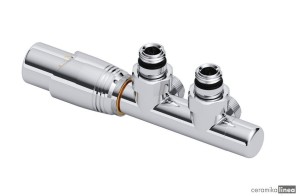 Zestaw zintegrowany termostatyczny Volaro 2.0  50mm Chrom Lewy GREX.VO2.50L.CR