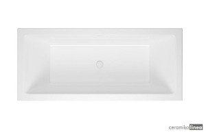 WANNA PROSTOKĄTNA Heaven Slim 180 WAEX.HEV18WHS ARIN.FLOW.WH