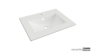 As Umywalka Meblowa 60X46 Biała CEEX.3617.600.WH